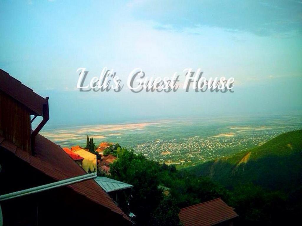 Lelis Guest House Sighnaghi Exteriör bild